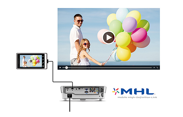 HT1085ST Plug-and-Play Mobile Entertainment with Mobile High-Definition Link (MHL)