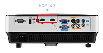 PROYECTOR BENQ MX631ST 3200 ANSI LUMEN XVGA (1024x768) 2 HDMI - 1